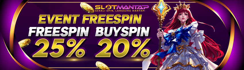 EVENT FREESPIN MURNI 25% & BUYSPIN 20%