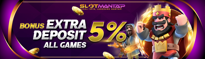 BONUS DEPOSIT 5%